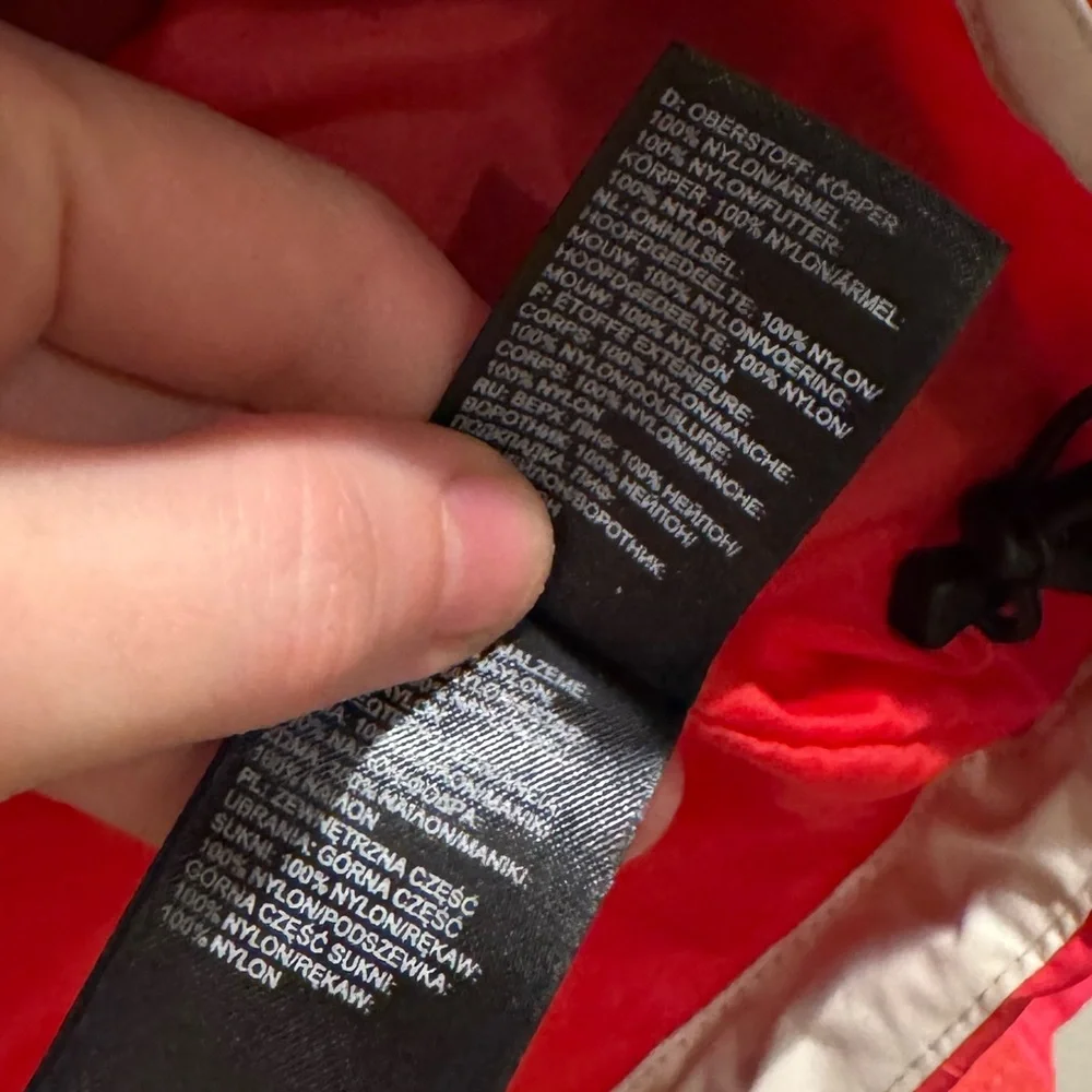 The North Face‎ Pink and Black Ski Jacket with High Collar Small